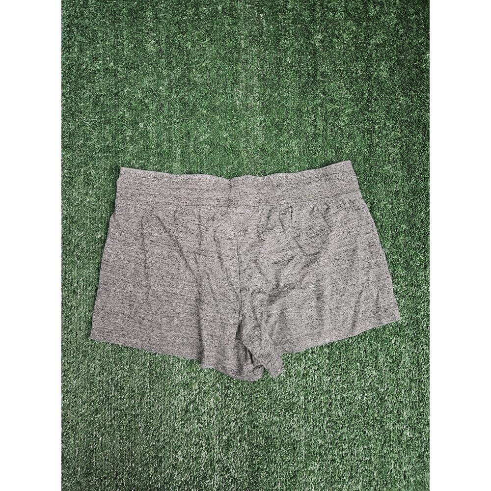 Nike Shorts Womens Large Gray French Terry Sweat Just Do It Lounge Gym Casual - Picture 2 of 6